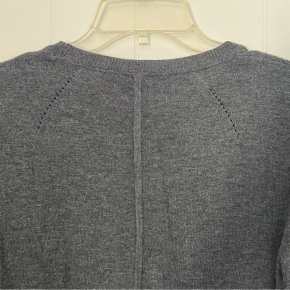 Rag & Bone Charcoal Grey Wool Crew Neck Sweater - Size M - Picture 4 of 7